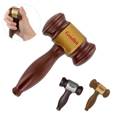 PU Foam Judge Gavel Stress Reliever Office Supplies