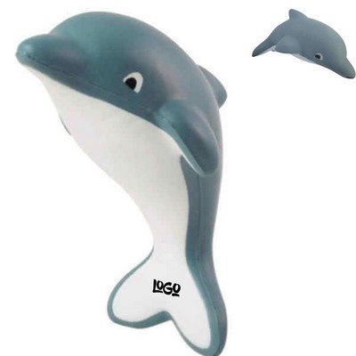 PU Foam Dolphin Stress Reliever Toys