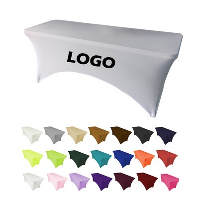 6' Full Color Dye Sublimation Stretch Table Cover