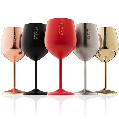 304 Stainless Steel 18 oz Stainless Steel Wine Glass